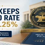 RBI Keeps Repo Rate Unchanged at 5.25%, Maintains Wait-and-Watch Approach