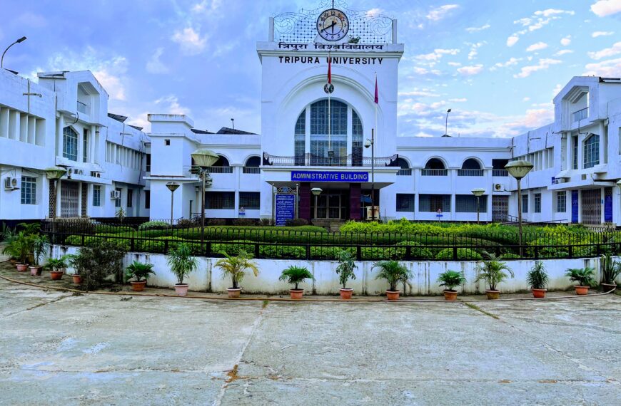 Tripura University Unveils ₹1,589-Crore Development Vision on 40th…
